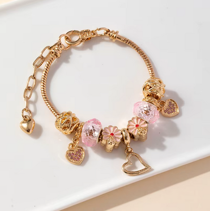 Royal Gleam - Pulseras chapadas en oro