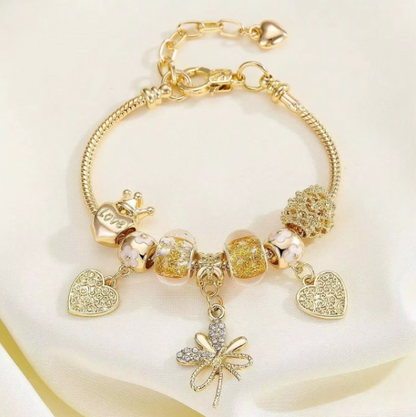 Royal Gleam - Pulseras chapadas en oro
