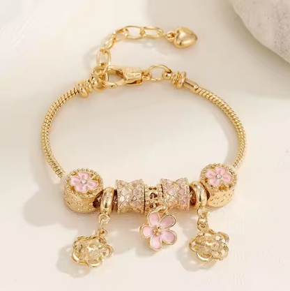 Royal Gleam - Pulseras chapadas en oro