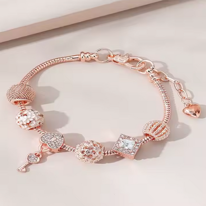 Royal Gleam - Pulseras chapadas en oro